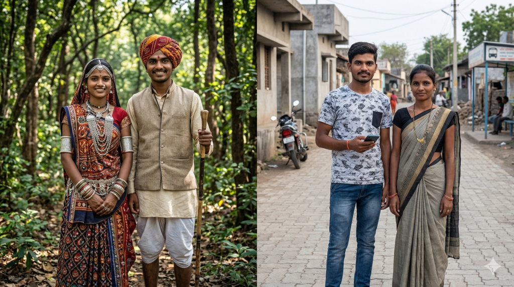 शहर की ओर बढ़ता कदम