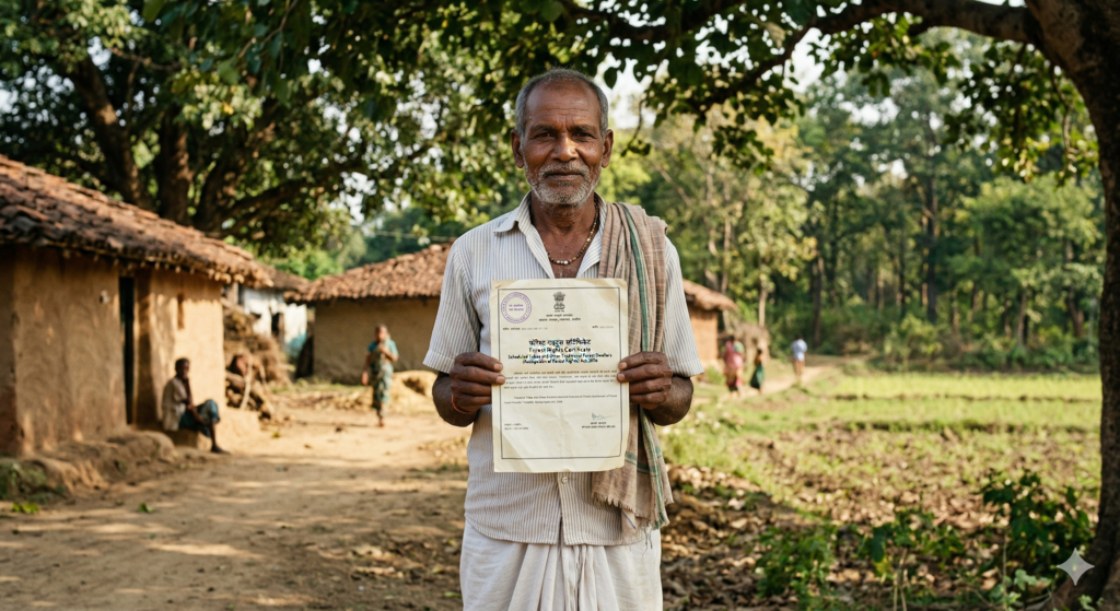 Forest rights certificate tribal india
