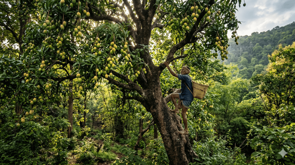 धड़गाँव का जंगली आम – सातपुड़ा का अनमोल रानमेवा (पहचान, सीजन, फायदे और स्वाद)