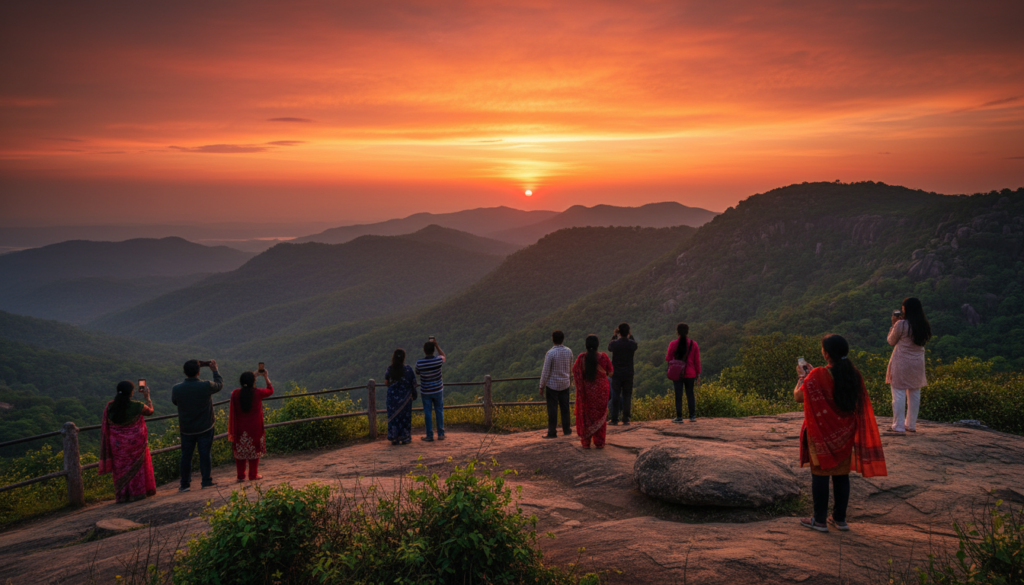 सापुतारा में क्या-क्या देखें? (Detailed Places Guide)Sunset Point