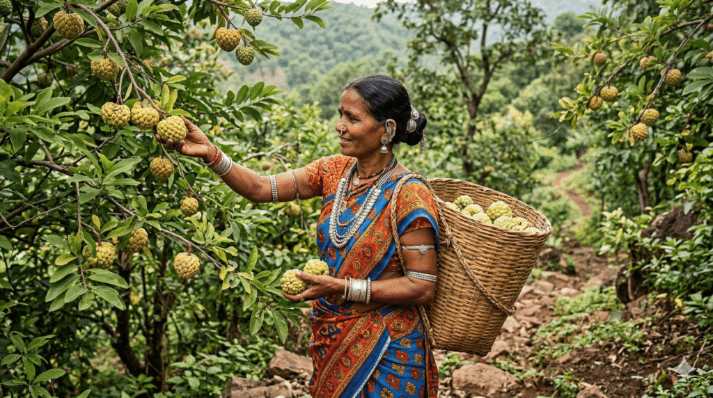 सीताफल (शरीफा) – सातपुड़ा का रानमेवा
