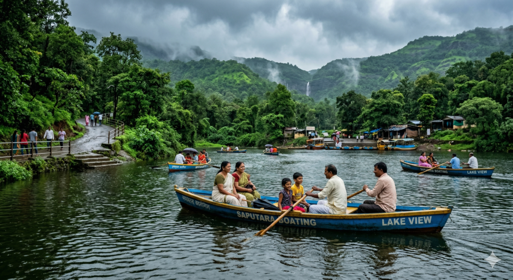 सापुतारा में क्या-क्या देखें? (Detailed Places Guide)🌊 1. Saputara Lake